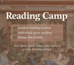 Reading Camp – Guided Reading & Discussion Session